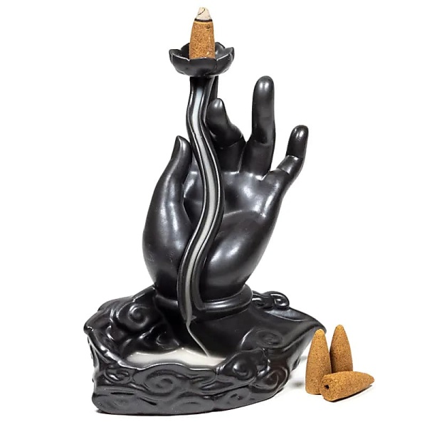 Fontaine main lotus