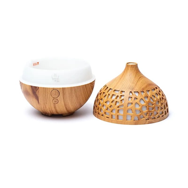 Diffuseur Ultrasonique rond naturel pour huile essentiel.1