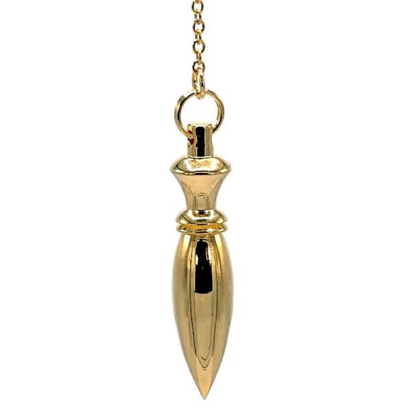 Pendule en Laiton plaqué Or14g 4,4cm