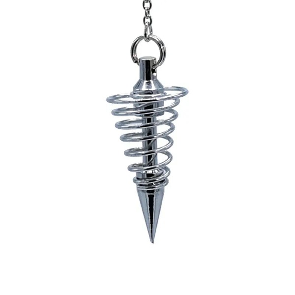 Pendule Laiton chromé 4cm