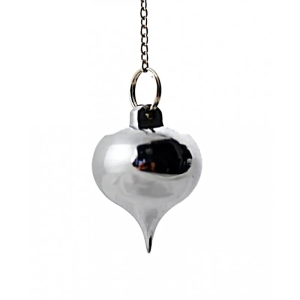 Pendule en Laiton chromé avec réceptacle 3cm 50gr