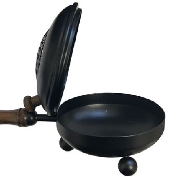 Porte encens en fer avec manche petit1