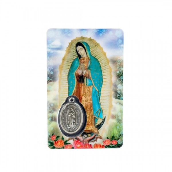 Carte de prière de Notre Dame de Guadalupe