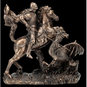 Statue Saint Georges et le Dragon - Collection Veronese