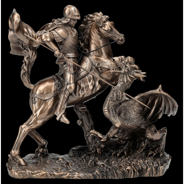Statue Saint Georges et le Dragon - Collection Veronese